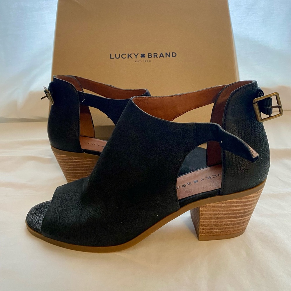Lucky Brand Barimo Bootie Black 8.5